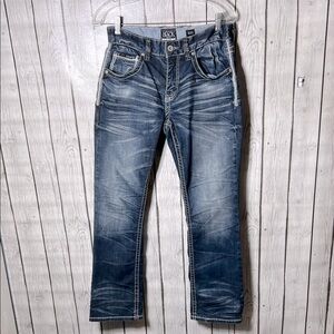 Buckle black no.3 bootleg jeans size 31S